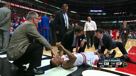 Derrick Rose Injury Full Highlight Game NBA Playoffs M V YouTube