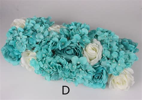 20cm50cm Artificial Floral Silk Hydrangea Arch Runner Table Etsy