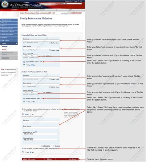 how to fill ds 160 form for us visa a step by step guide with screenshots visa traveler