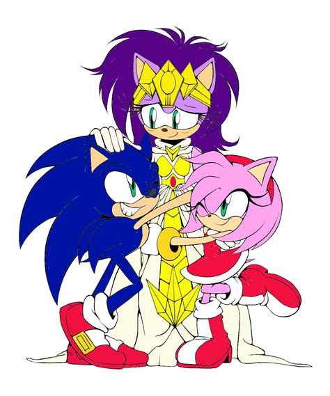 Collab Sonic Amy And Queen Aleena By Martinsaenz1996 On Deviantart