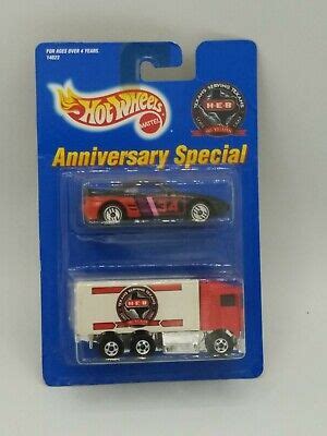 Hot Wheels Heb Anniversary Special Mr New On Card Blue Card