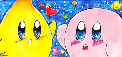 Luma And Kirby By Paperlillie On Deviantart