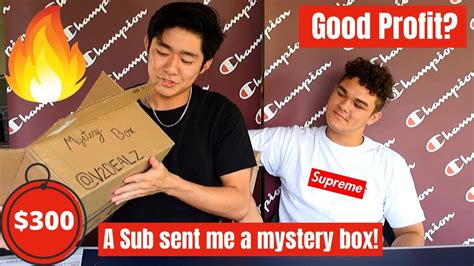 Hypebeast Mystery Box From A Subscriber Youtube