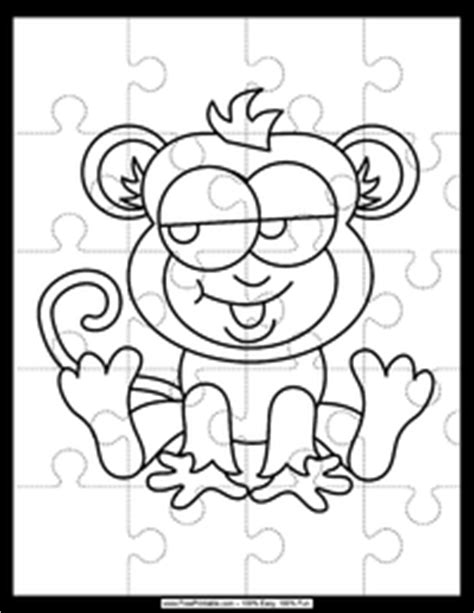 Click on the picture to print this scarecrow coloring page for kids! Monkey Puzzle