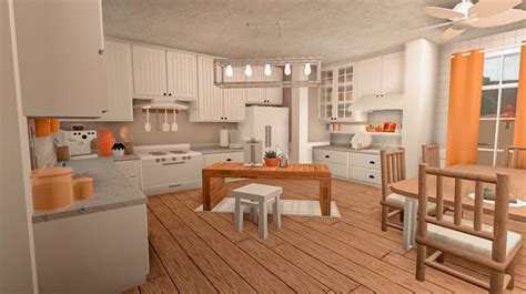 Bloxburg Rustic Kitchen Ideas Image To U