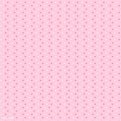 Pink Patterned Seamless Background Vector Free Image By