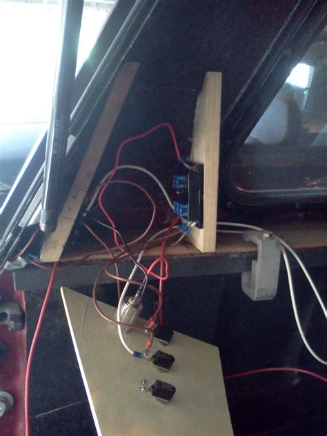 Hidden wire and surface wire. The Vaden's of the West: Ford Camper Wiring
