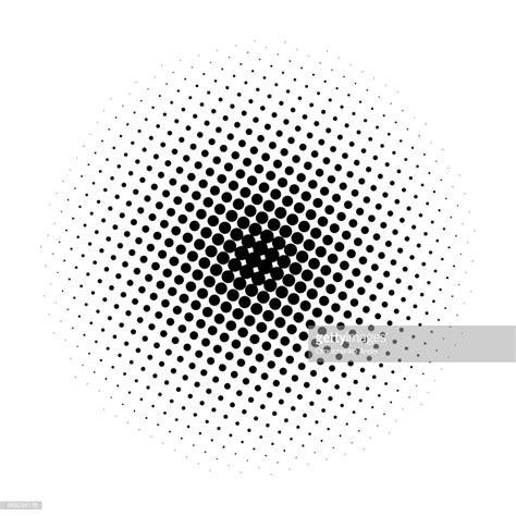 Vector Art Abstract Circle Background Abstract Circle Black And