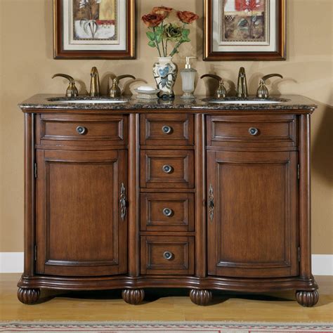 Storage space is essential for all kinds of vanities, and double sink vanities this is because double sink vanities are typically utilized in family bathrooms, kids and couples may use it to ensure the vanity isn't positioned too. 48 Inch Double Sink Bathroom Vanity - HomesFeed