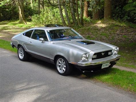 1974 Ford Green Hatchback Mustang