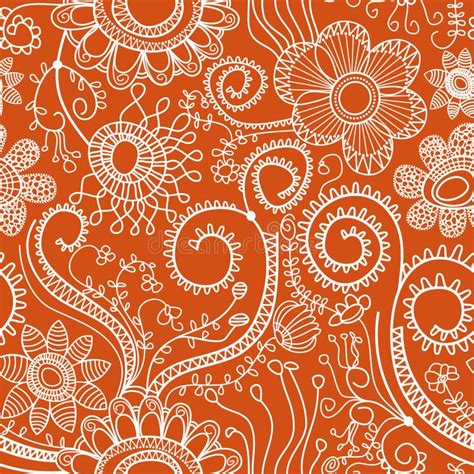 Floral Seamless Pattern Stock Vector Illustration Of Fabric 18767736