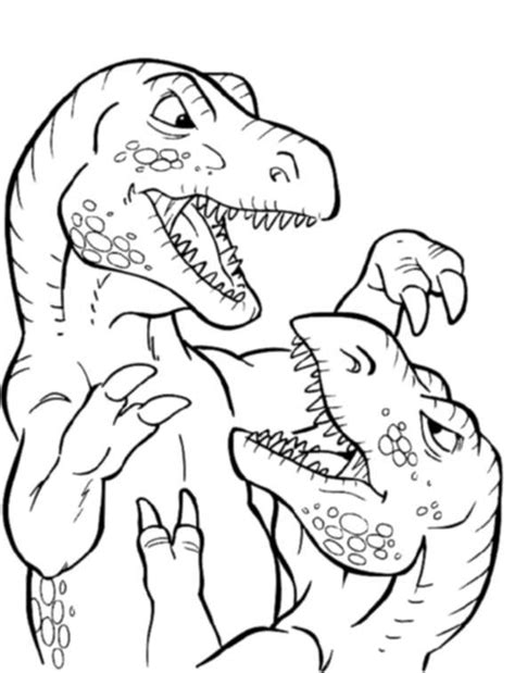 Dinosaur coloring sheets are proper only for really brave children! Print & Download - Dinosaur T-Rex Coloring Pages for Kids