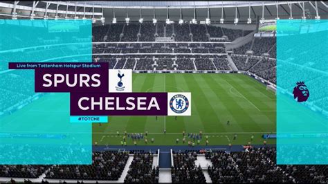 Fifa 19 Tottenham Vs Chelsea Xbox One Ps4 Full Match Gameplay Youtube