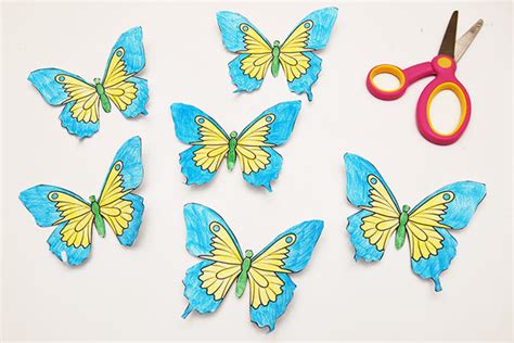 Butterfly Crown Kids Crafts Fun Craft Ideas