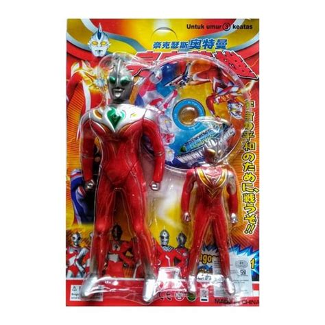 Jual Ej Mainan Action Figure Super Ultraman Isi 2 Dvd Ultraman Di