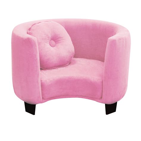 Enter text after adding this item to your cart. Komfy Kings Kids Comfy Chair - Pink Micro