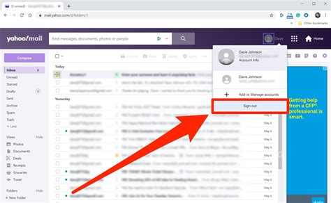 Yahoo mail kills off the password: How to sign out of your Yahoo Mail account on desktop or ...