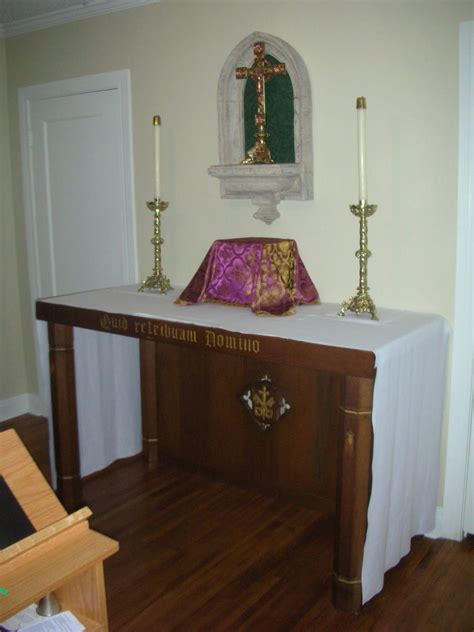 25 How To Create A Catholic Home Altar New Concept