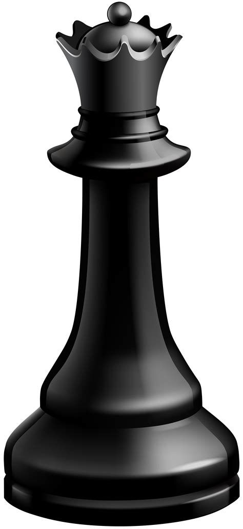 Queen Black Chess Piece Png Clip Art Best Web Clipart