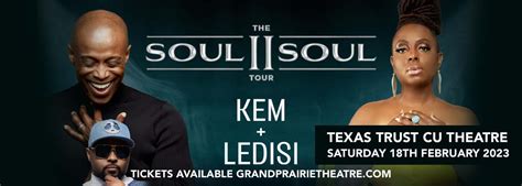 Kem Ledisi And Musiq Soulchild Tickets 18th February Texas Trust Cu