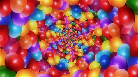Club Visuals 901 Balloons Rotating Motion Background Youtube