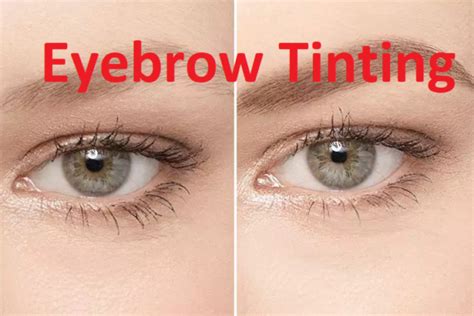 What Is Eyebrow Tinting Example It Fashion