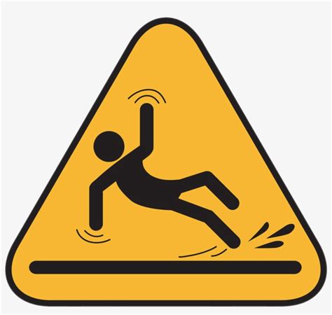 Trip And Fall Hazard Sign