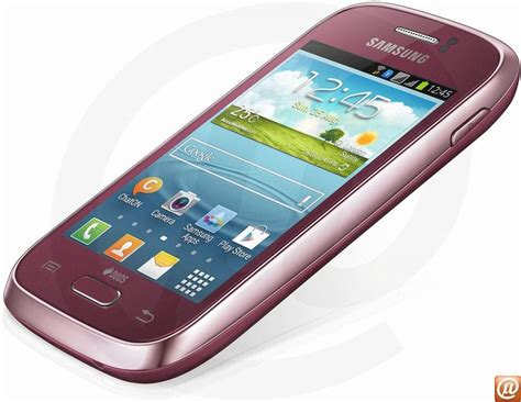 Samsung Gt S6313wrbzto Smartphone Samsung Galaxy Young Duos Gt