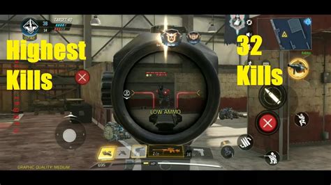 Highest Kills In Cod 32 Kills Snipping Call Of Duty Mobile Game