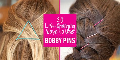 41 creative exposed bobby pin hairstyles to try. 20 Life-Changing Ways to Use Bobby Pins