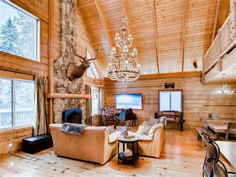We have 5 large cabins with private pools. Ridgecrest Hideaway VR 365 - Beautiful Lodge Style Home ...