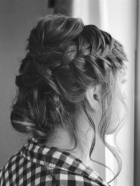 curled braid updo bridesmaid hair wedding hairstyles hair styles bridesmaid hair