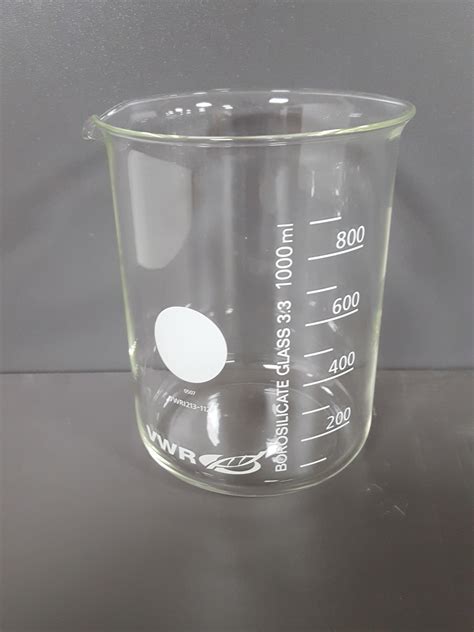 16x Vwr Lab Glass Beakers Glassware 5x2000ml 6x1000ml 5x600ml