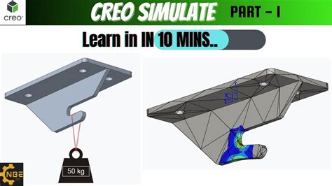 Creo Simulate For Beginners Static Structural Part 1 Youtube