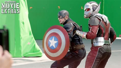 Go Behind The Scenes Of Captain America Civil War 2016 Youtube