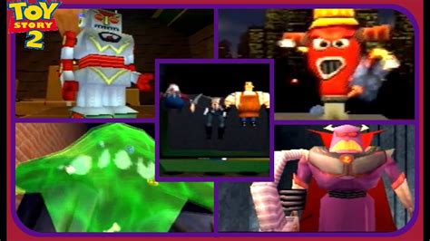 Toy Story 2 Buzz Lightyear To The Rescue All Boss Encounters Perfect