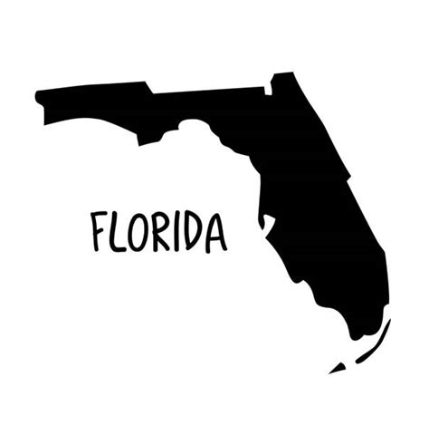 State Of Florida Outline Stock Photos Pictures And Royalty Free Images