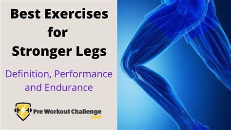 Best Exercises For Stronger Legs Youtube