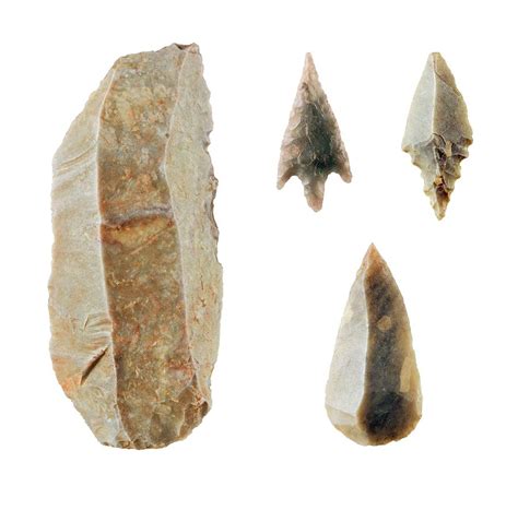 Neolithic Flint Tools Photograph By Geoff Kiddscience Photo Library
