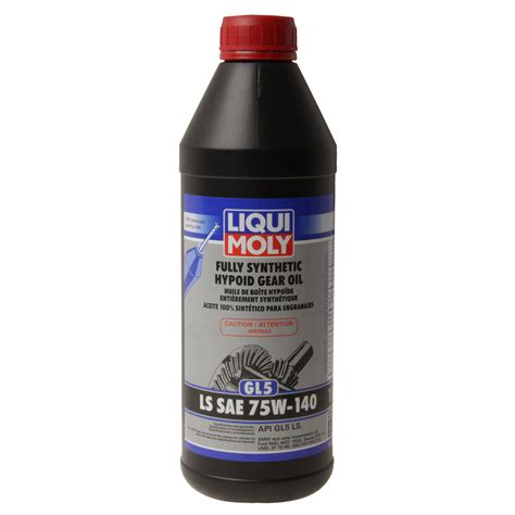 Liqui Moly 1l Fully Synthetic Hypoid Gear Oil Gl5 Ls Sae 75w 140