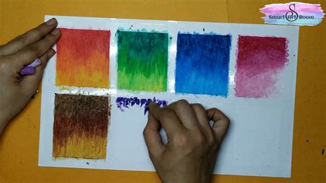 Eight Ways Of Blending Oil Pastels With Different Shades Of Colors