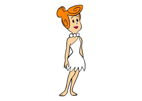 Wilma Flintstone Vector Superawesomevectors