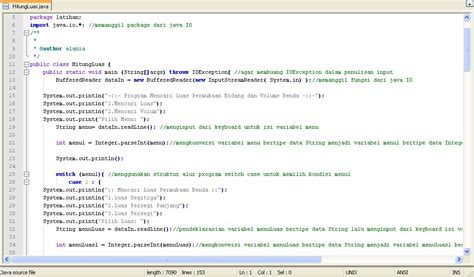 Ahlan S Blog Contoh Program Java Sederhana TUGAS