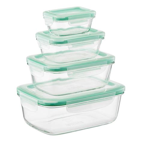 Maybe you would like to learn more about one of these? OXO Good Grips 8-Piece Smart Seal Rectangular Glass Food ...