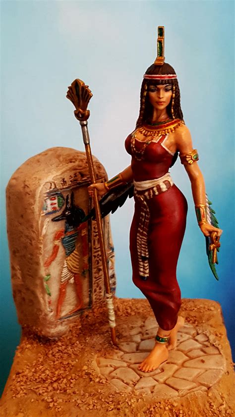 Egyptian goddess-75mm | planetFigure | Miniatures
