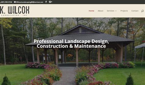 Revamped Wordpress Website For K Wilcox Landscaping