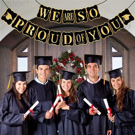 Buy We Are So Proud Of You Banner No Diy Congratulations Decorations