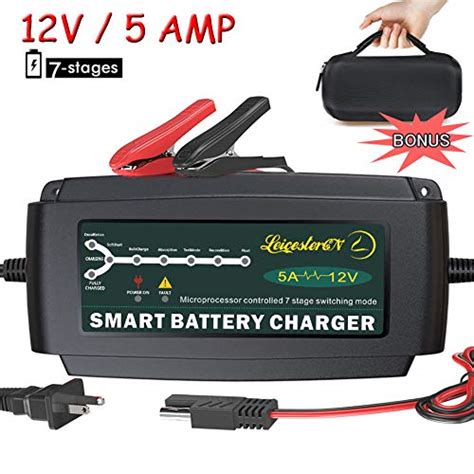 Can lithium ion batteries be trickle charged? LST 12V 5A Automatic Battery Charger Maintainer Smart Deep ...