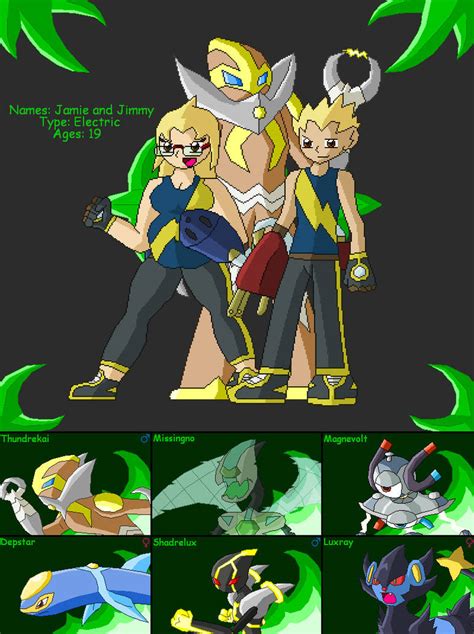 double the thunder elite four 1 jamie and jimmy by supersonicgx on deviantart