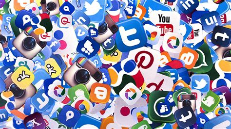 Social Media Icons Wallpapers Wallpaper Cave